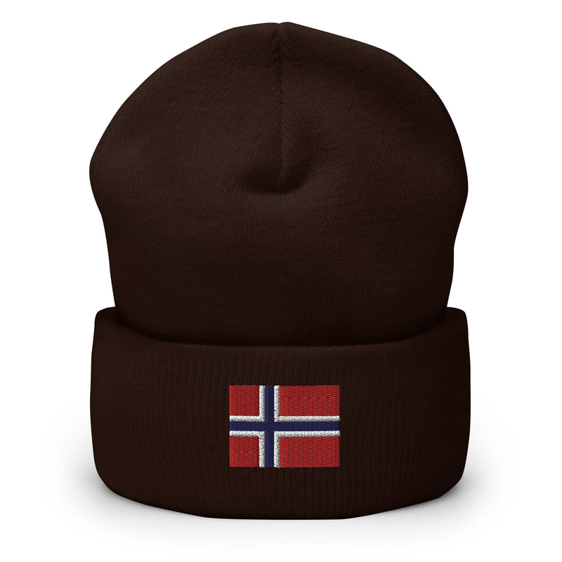 Norway Flag Cuffed Beanie