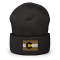 Boulder Colorado Flag Cuffed Beanie