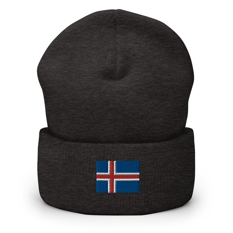 Iceland Flag Cuffed Beanie