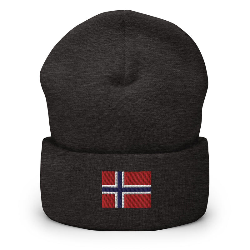Norway Flag Cuffed Beanie