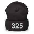 325 Abilene TX Area Code Cuffed Beanie