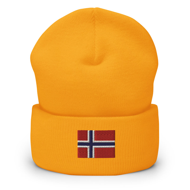 Norway Flag Cuffed Beanie