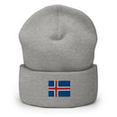 Iceland Flag Cuffed Beanie