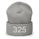 325 Abilene TX Area Code Cuffed Beanie