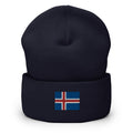 Iceland Flag Cuffed Beanie