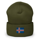Iceland Flag Cuffed Beanie