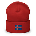 Iceland Flag Cuffed Beanie