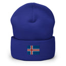 Iceland Flag Cuffed Beanie