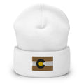 Boulder Colorado Flag Cuffed Beanie