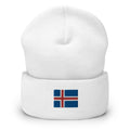 Iceland Flag Cuffed Beanie