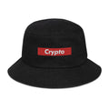 Crypto Box Logo Denim Bucket Hat