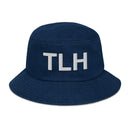 TLH Tallahassee Airport Code Denim Bucket Hat