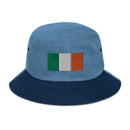 Flag of Ireland Denim Bucket Hat