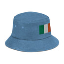Flag of Ireland Denim Bucket Hat