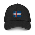 Iceland Flag Denim Dad Hat