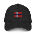 Norway Flag Denim Dad Hat