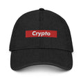 Crypto Box Logo Denim Dad Hat