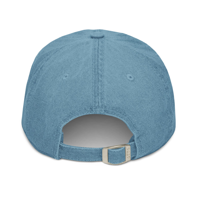 Stonks Box Logo Denim Dad Hat