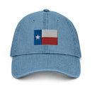 Texas Flag Denim Dad Hat