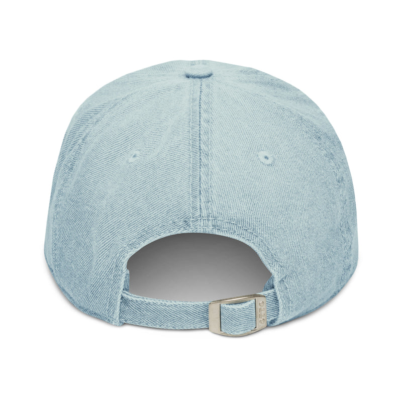 Crypto Box Logo Denim Dad Hat