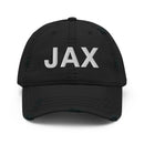 JAX Jacksonville Airport Code Distressed Dad Hat