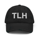 TLH Tallahassee Airport Code Distressed Dad Hat