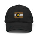 Boulder Colorado Flag Distressed Dad Hat