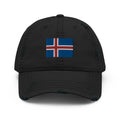 Iceland Flag Distressed Dad Hat