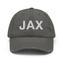 JAX Jacksonville Airport Code Distressed Dad Hat