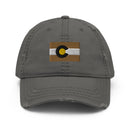 Boulder Colorado Flag Distressed Dad Hat