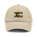 Boulder Colorado Flag Distressed Dad Hat
