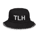 TLH Tallahassee Airport Code Distressed Bucket Hat
