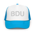 BDU Boulder Airport Code Foam Trucker Hat