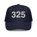 325 Abilene TX Area Code Foam Trucker Hat