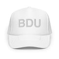 BDU Boulder Airport Code Foam Trucker Hat