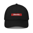 Stonks Box Logo Organic Cotton Dad Hat