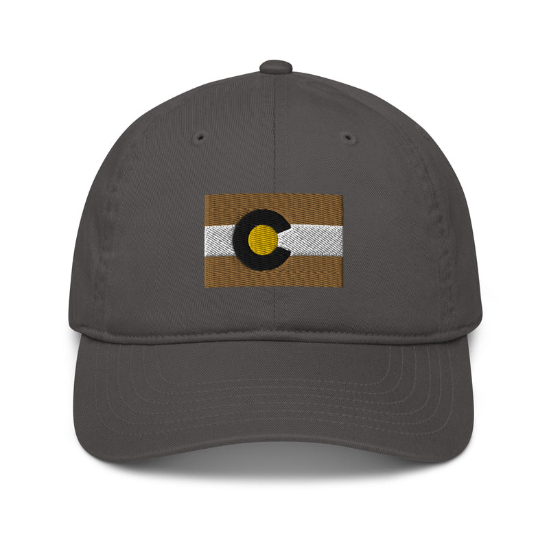 Boulder Colorado Flag Organic Cotton Dad Hat