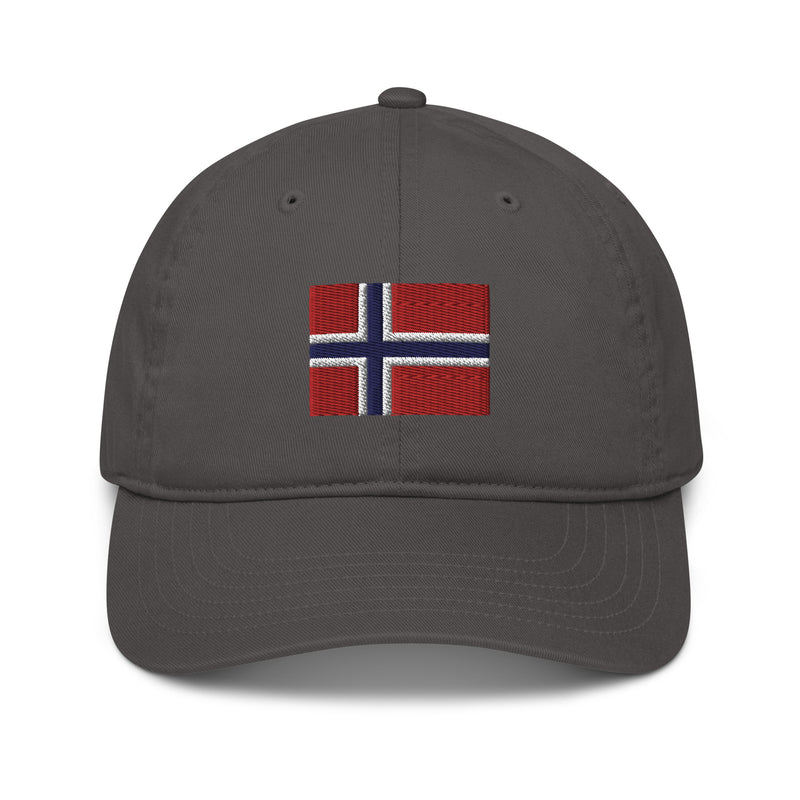 Norway Flag Organic Cotton Dad Hat