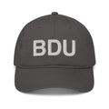 BDU Boulder Airport Code Organic Cotton Dad Hat