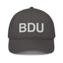 BDU Boulder Airport Code Organic Cotton Dad Hat