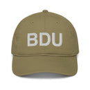 BDU Boulder Airport Code Organic Cotton Dad Hat