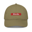 Stonks Box Logo Organic Cotton Dad Hat