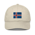 Iceland Flag Organic Cotton Dad Hat