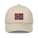 Norway Flag Organic Cotton Dad Hat