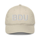 BDU Boulder Airport Code Organic Cotton Dad Hat