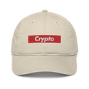 Crypto Box Logo Organic Cotton Dad Hat