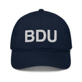 BDU Boulder Airport Code Organic Cotton Dad Hat