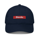 Stonks Box Logo Organic Cotton Dad Hat