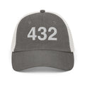 432 West Texas Area Code Faded Trucker Hat