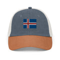 Iceland Flag Faded Trucker Hat